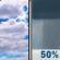 Tuesday: A chance of rain showers after 5pm. Partly sunny. High near 87, with temperatures falling to around 82 in the afternoon. West wind around 7 mph. Chance of precipitation is 50%. New rainfall amounts less than a tenth of an inch possible. Tuesday: Partly Sunny then Chance Rain Showers